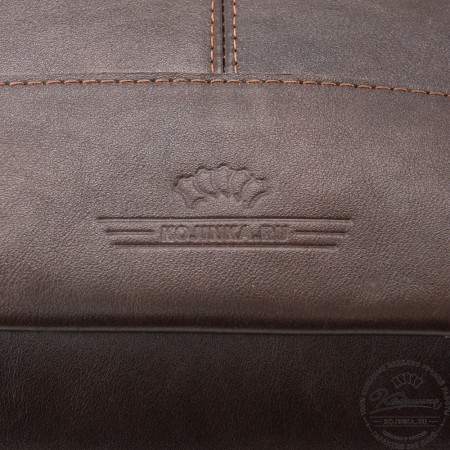  Кожаный рюкзак "Бэнжамин" (коричневый сиама) 